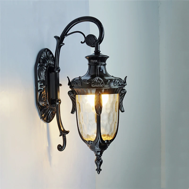 Europe Outdoor Wall Lamp American Style Retro Exterior Light Waterproof O Garden Lights wall light outdoor porch light
