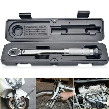

TIOODRE Chrome Vanadium Steel Torque Wrench Anti-Skid Handle Adjustable Torque Wrench Car Motorcycle Disassembly Tool