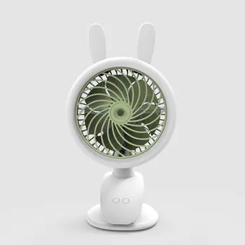

FP19 2 In 1 Humidifier USB Desk Fan Electric Desktop Fan Cooling Fan Cooler Plastic Air Conditioning Fan Conditioner