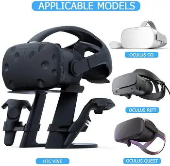 

The VR headset holder is suitable for all display glasses. Htc Vive / pro.Psvr.Oculus Rift.Oculus quest \ rift s