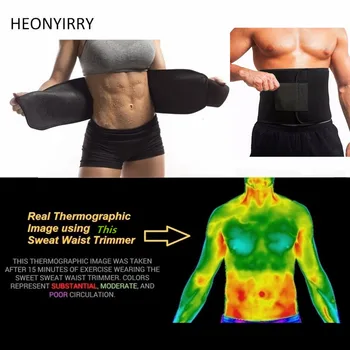 

Neoprene Sauna Waist Trainer Sweat Slimming Belt Weight Loss Shaper Fat Burn Shaperwear Adjustable Slimming Wraps Fajas Belt