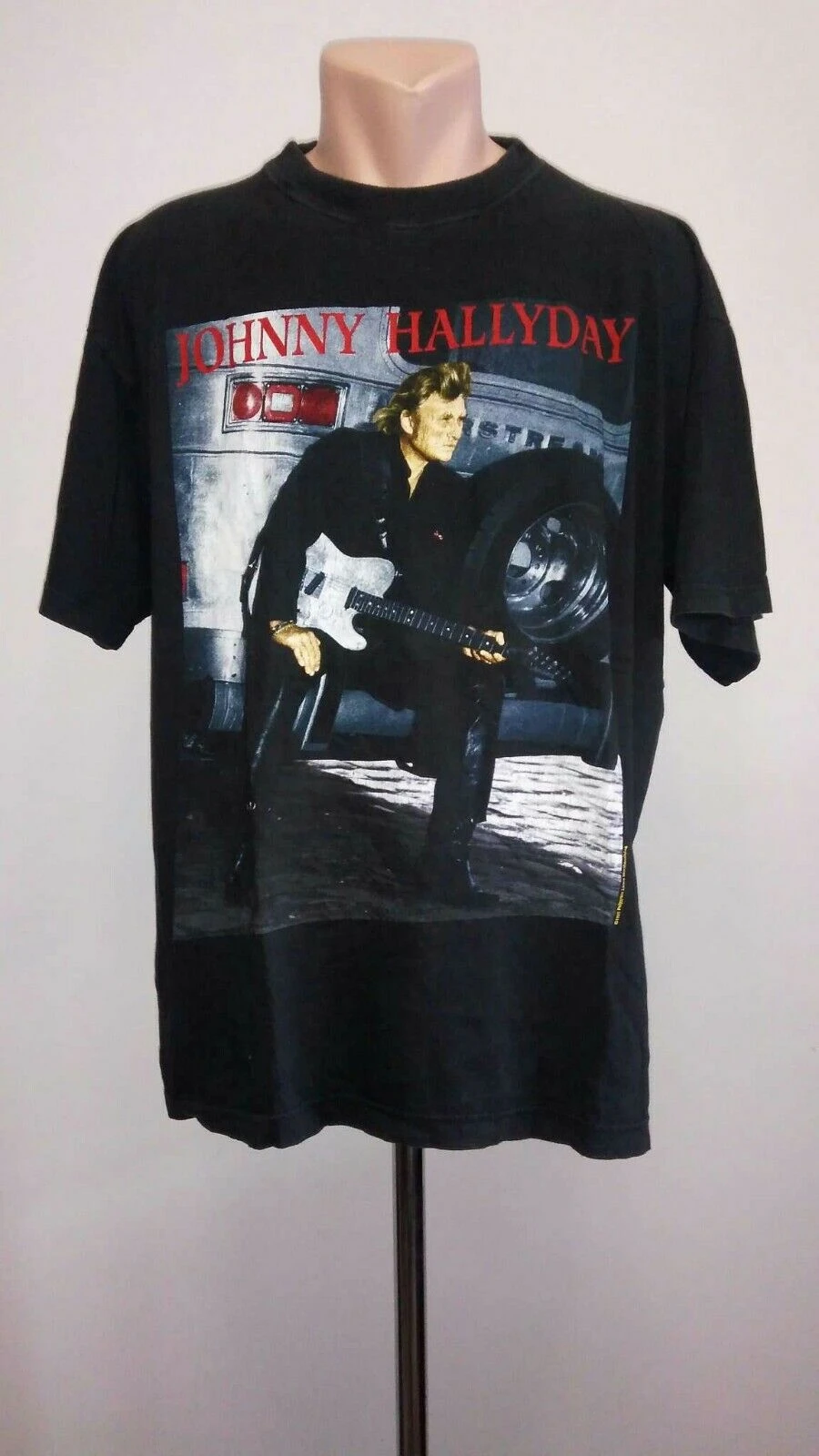 Johnny hallyday t shirt clearance