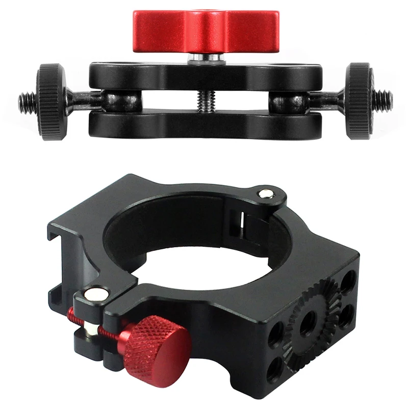 

4-Ring Hot Shoe Adapter Ring Microphone Mount With Magic Arm Mount Adapter For Zhiyun Smooth 4 Handle Gimbal Dslr Camera Parts