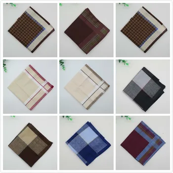 

5 Pieces Of High Quality Cotton Men And Women Soft Handkerchief Light Napkin Pocket Portable Elderly Gift Square 40cm Harajuku