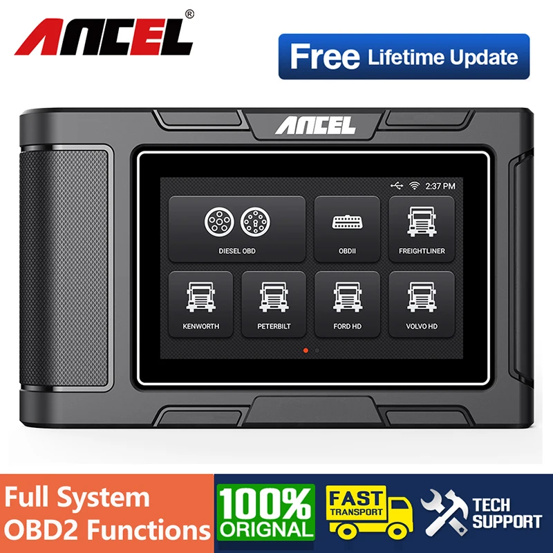 ANCEL HD3100 диагностический инструмент для тяжелых грузовиков дизельный двигатель с