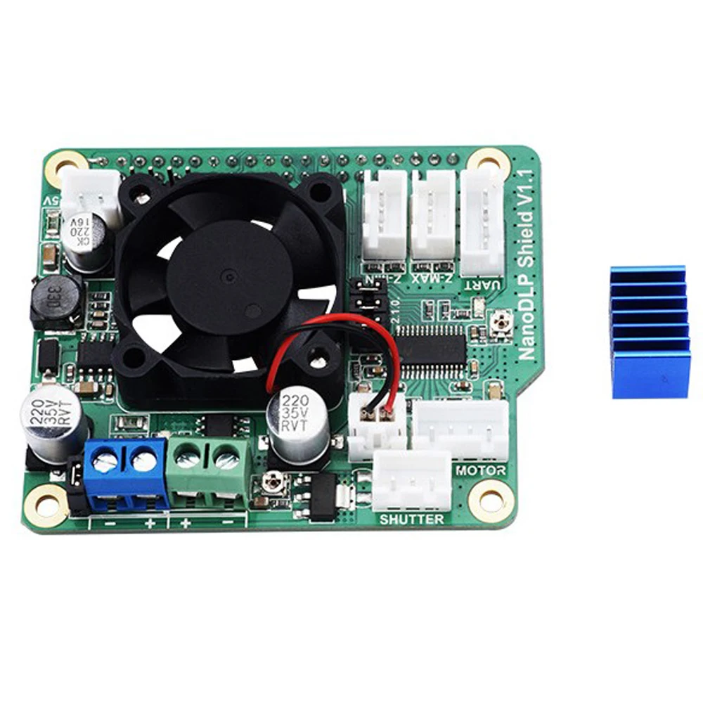 3d принтер NannoDLP щит V1.1 Raspberry Pi 3B DLP 3d принтер Плата расширения