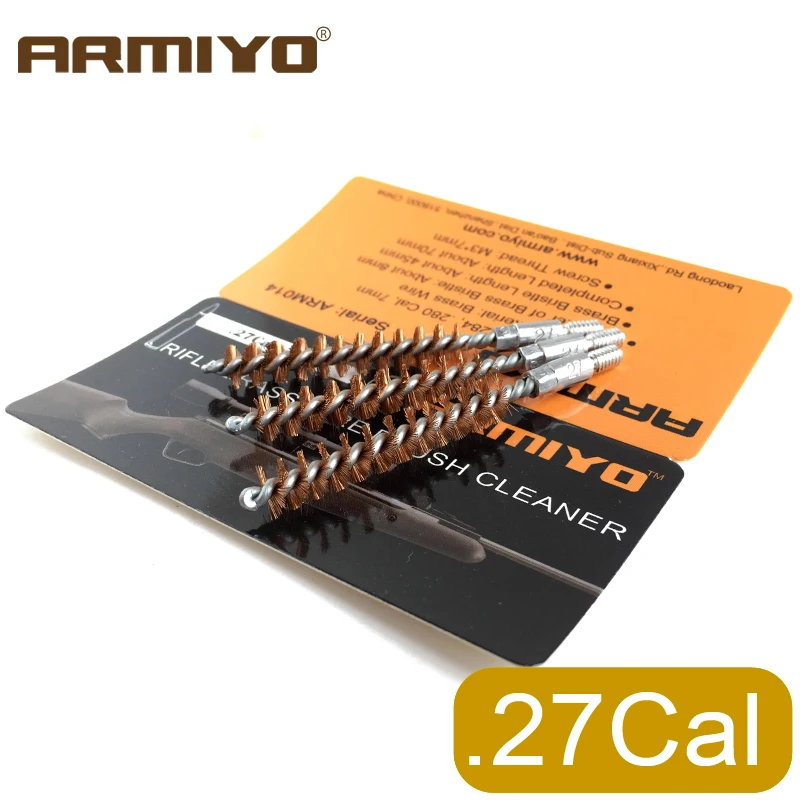 Armiyo .270Cal 7 мм охотничий винтовочный пистолет набор для очистки ствола щетка