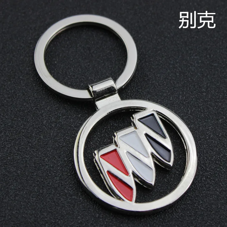 Модный фирменный металлический брелок с логотипом автомобиля, металлический брелок для ключей, автомобильный подарок