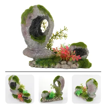 

Aquarium Moss Stone Ornament Rockery Landscape Mountain View Decoration