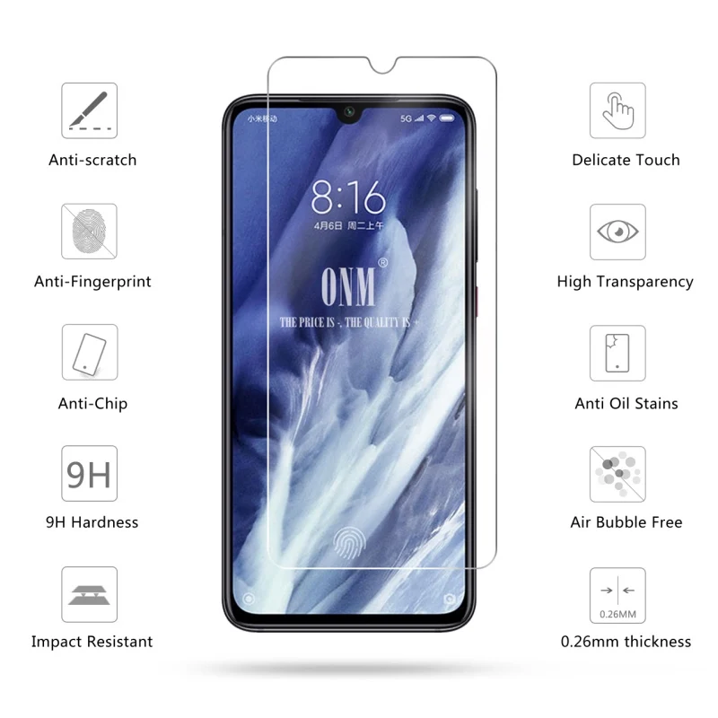 10 шт. закаленное стекло для Xiaomi mi 9 Pro/mi SE/mi Lite защита экрана 2.5D SE Защитная пленка