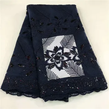 

African Milk Silk Lace Fabric Latest French Milk Silk Lace Fabric With Sequins For Nigerian Every Dress Party r66-921