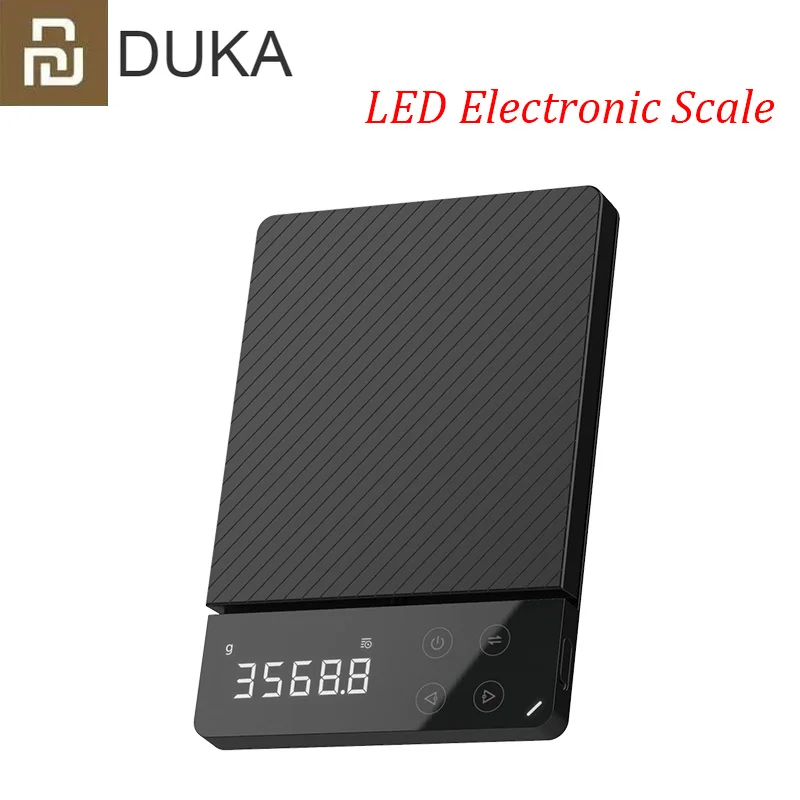 В наличии цифровые электронные весы Youpin ATuMan DUKA ES1 0 3 кг бытовые с ЖК дисплеем