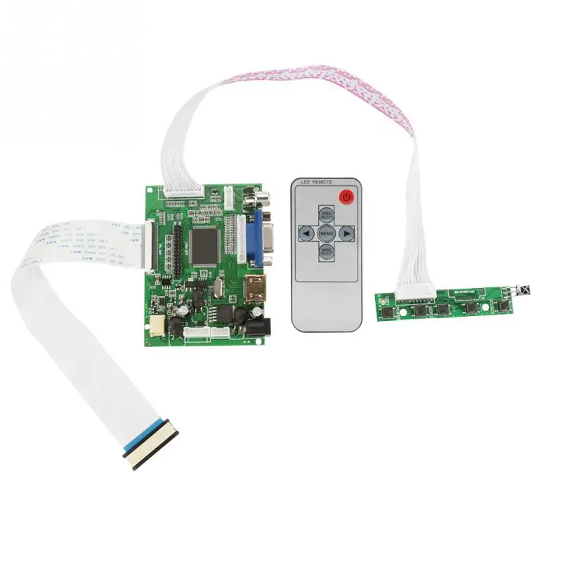 VGA 2AV Реверсивный драйвер платы для 7 дюймов AT070TN92 800x480 ЖК-дисплей