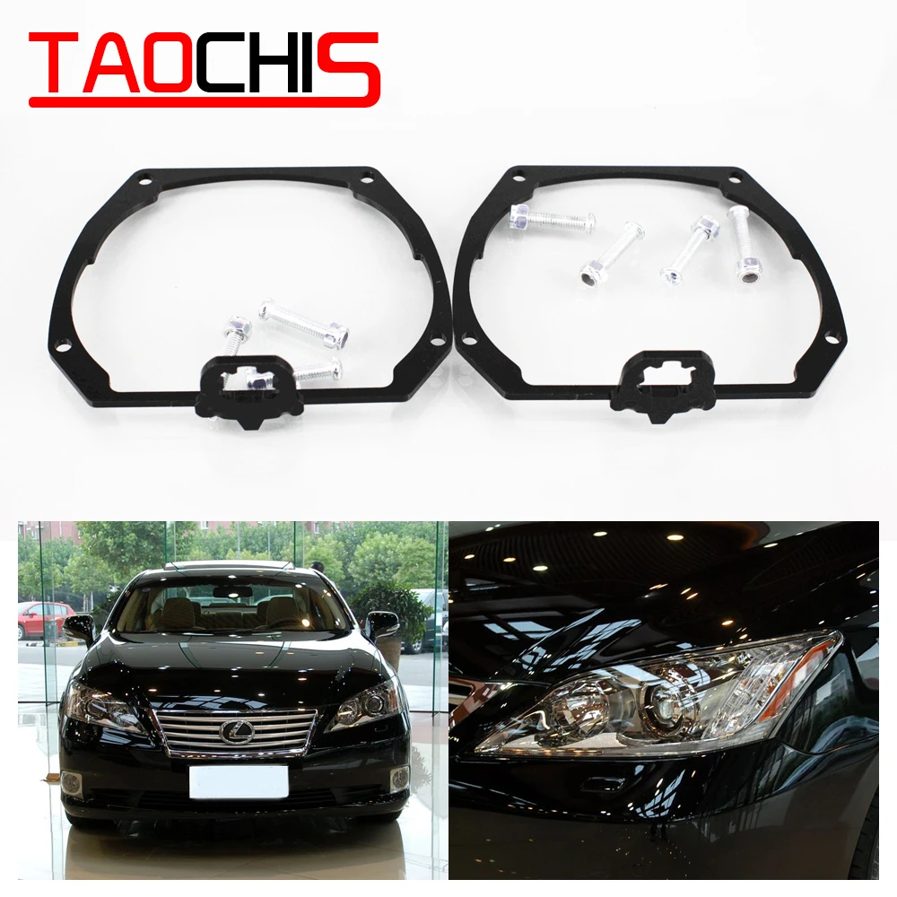 

Taochis Car Styling frame adapter module set DIY Bracket Holder for LEXUS ES240 Hella 3r 5 Q5 Projector lens