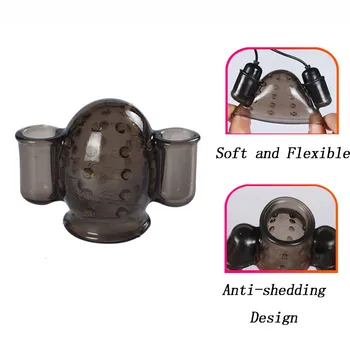 Male Penis Vibrator Glans Stimulator Vibrating Cock Massager Erotic Sexo Shop Adult Sex Toys For Man Dick Trainer Masturbator 4