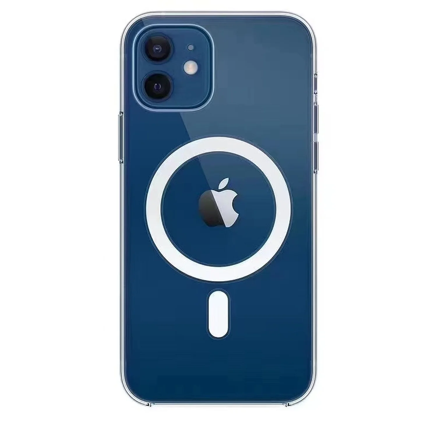 

Official Magsafe Phone Case for iPhone 12 Mini Pro Max 5.4 6.1 6.7 Support Wireless Charging Clear Acrylic Cover Protection Hard