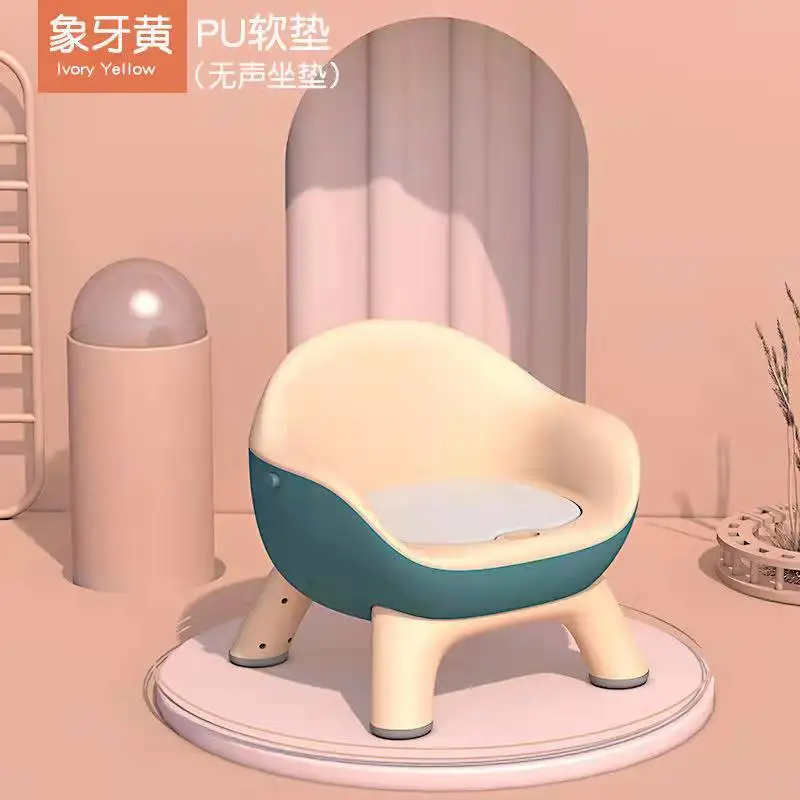 Children's stool baby eating dining chair baby calling chair back seat home small bench low dining table children dining chair