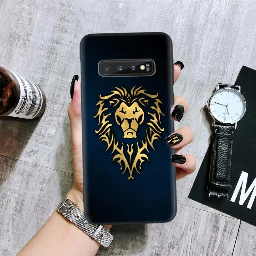 BA117-6 Wows World of Warcrafts черный чехол для телефона samsung Galaxy S10+ Plus Lite Note 10 9 8 S9 S8 J4 J6+ Plus S7 S6 Edge Capa - Цвет: BA117-6