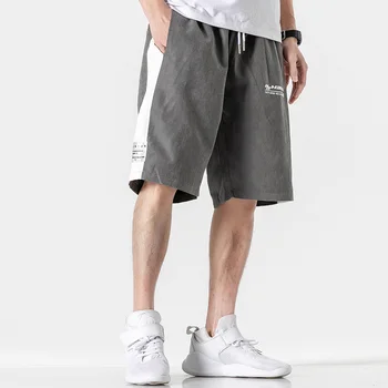 

Handsome Shorts Men's Streetwear Hip Hop Printed Men's Knee-Length Shorts High Quality Loose Casual Comfortable Pants