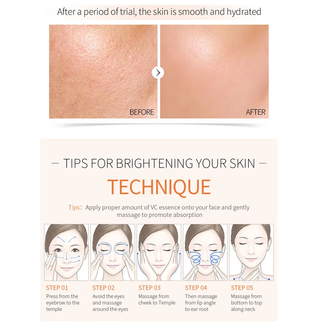 Vitamin C Essence Facial Moisturizing And Moisturizing Supplement Skin Care Cream Anti Aging Skin Care Cream Primer