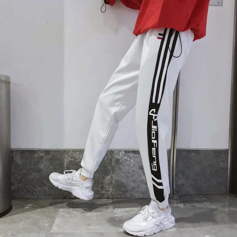 

2019 Autumn Casual Pants Men Youth Gymnastic Pants Men's Ankle Banded Pants Fashion 8033p35
