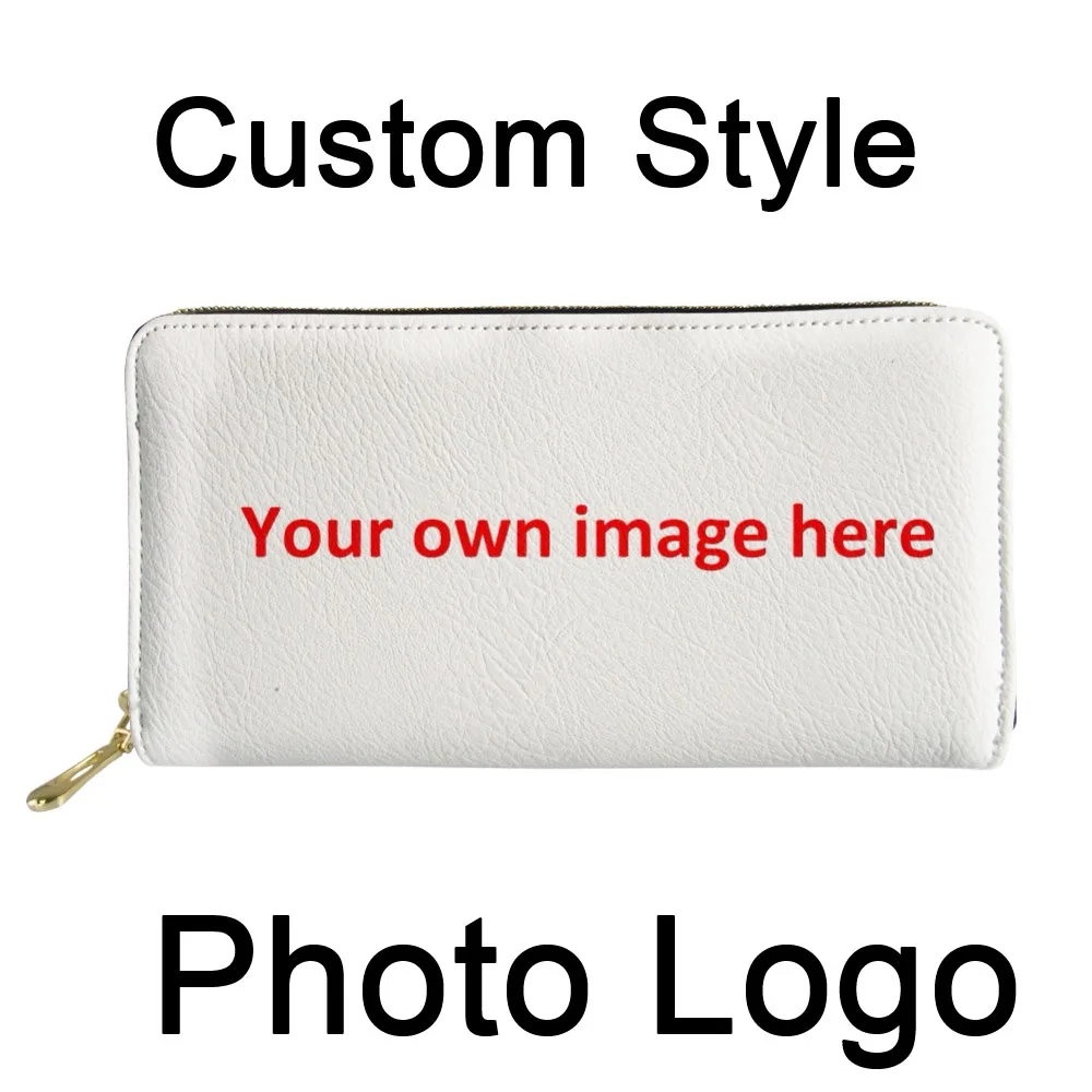 FORUDESIGNS-Custom-Images-or-Logo-Ladies-Wallet-Fashion-Women-Leather-Purse-Multifunction-Women-Wallet-with-Zipper