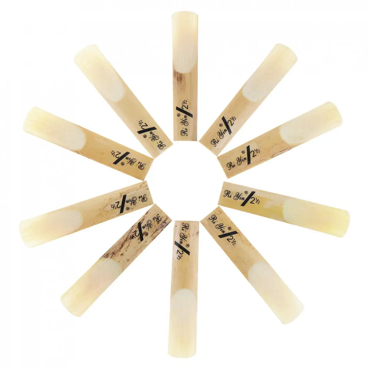 10 шт. bb саксофон Tenor Sax Bamboo Reeds 2 1/2 прочность 5 для саксофона|Детали и аксессуары| |