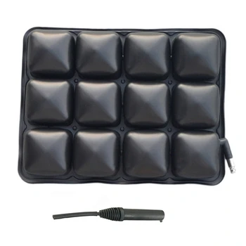 

Motorcycle 3D Rectangle Comfort Seat Cushion Tourtecs Air Motorbike Pad Cover and Inflator