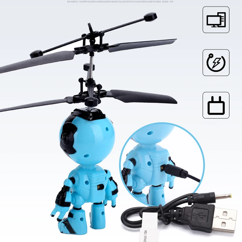 Плавающий робот подвесной самолет подвеска пластиковый баланс детская игрушка