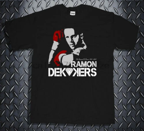 Rip Ramon Dekkers The Diamond Muaythai Thai Boxing Kickboxing T-Shirt Tee 2019 New Men Loose Clothes Cheap Tees | Мужская одежда