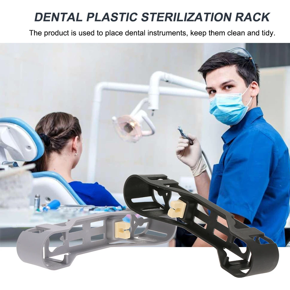 Стоматологические Инструменты Стоматологическая пластиковая стойка для стерилизации хирургическая стерилизационная емкость Стоматологическая кассета пилка боры дезинфекции лоток