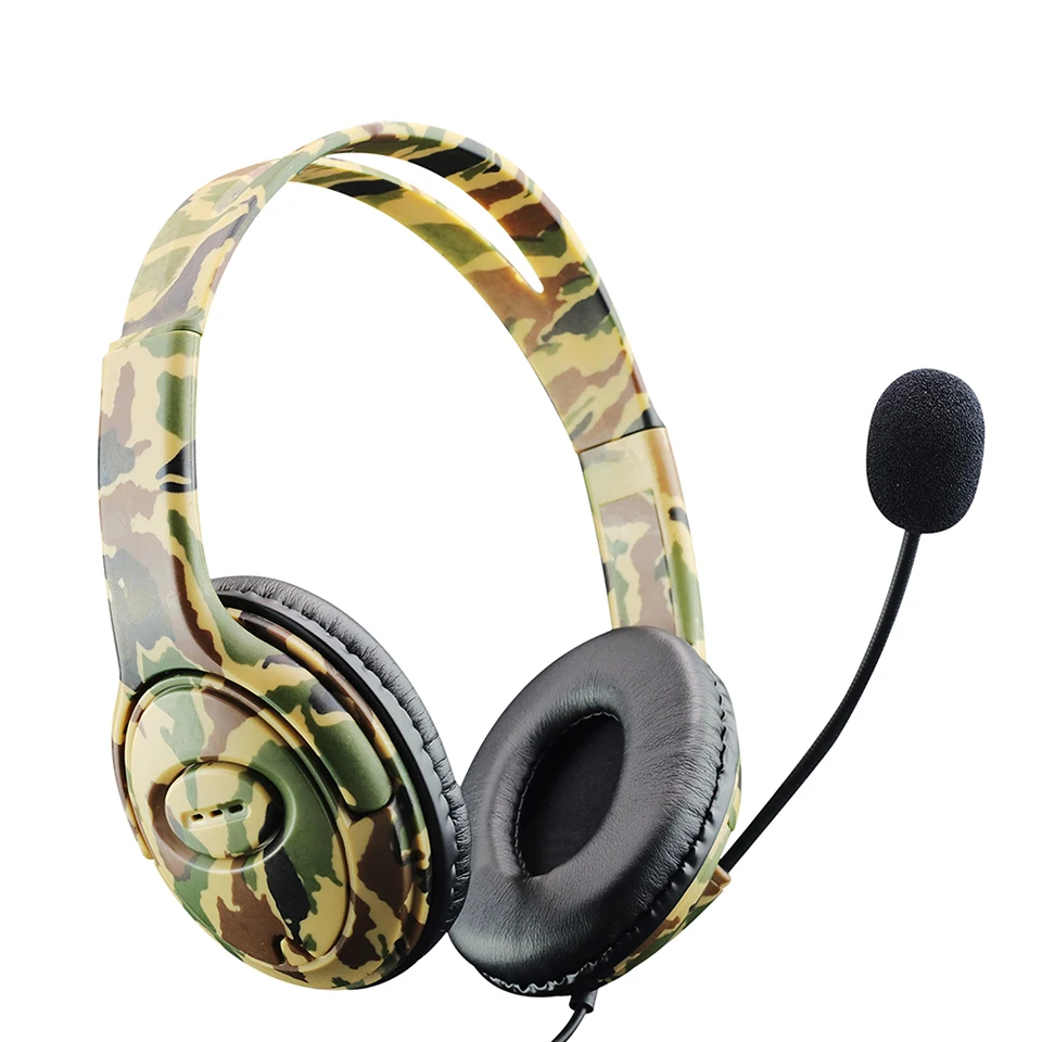 For Ps4 Ps5 Wired Camouflage Gaming 
