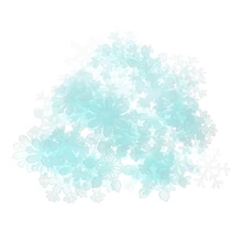 50 шт. 3D светящаяся Снежинка светится в темноте светильник домашний сад флуоресцентная наклейка E65B