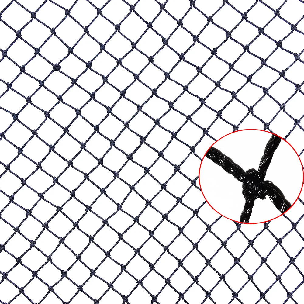 Black Heavy Duty Anti Bird Netting Garden Fence and Crops Protective Fencing Mesh Anti Bird Deer Cat Dog Chicken Net Fishing Net