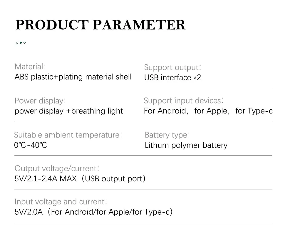 Power Bank PPD20 10000mAh 20000mAh 20W PD Quick Charge Powerbank For Laptop External Battery Charger For iPhone 13 Huawei Xiaomi best power bank brand