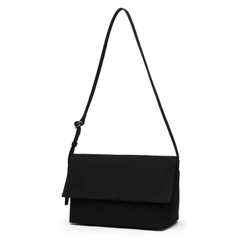 

ins wind niche design texture canvas retro armpit bag french bag bag shoulder bag