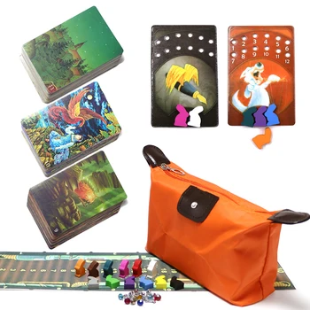 

New DD, mini dixit card game deck 9,10,11, total 234 playing cards wooden bunny education toys for kids home party board game