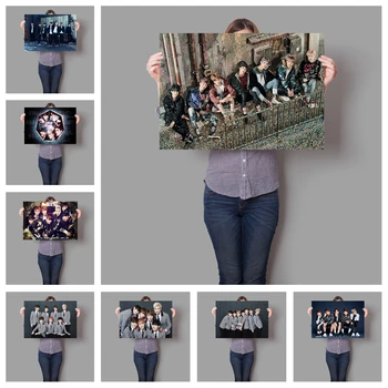 

Korea's popular male group bangtan boys life photo art photo home decoration poster hight quality home Decor No Frame o823