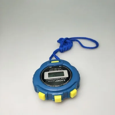200pcs New Sports Stopwatch Professional Handheld Digital LCD Sports Stopwatch Chronograph Counter Timer with Strap hot search