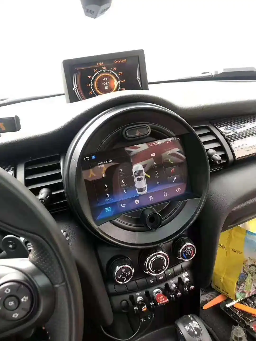 9 дюймовая Система Android 10 0 Автомобильная GPS-навигация медиа стерео радио FoBMW Mini 2015 |