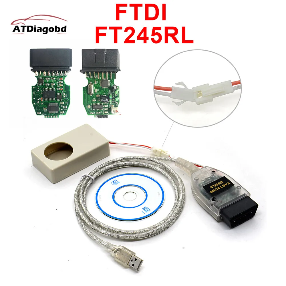 

2019 Vagtacho USB Version 5.0 High Quality Professional ECU Chip Tuning Tool Vag Tacho 5.0 USB VAGtacho 5.0 Free Shipping