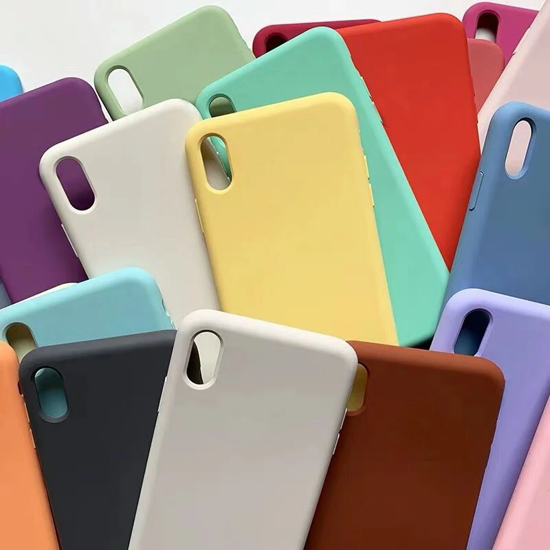 With LOGO Official Silicone Case For iphone 11 Pro X XS MAX XR 6S 6 Plus phone Case For Apple iphone 7 8 plus Full Cover Case With LOGO Official Silicone Case For iphone 11 Pro X XS MAX XR 6S 6 Plus phone Case For Apple iphone 7 8 plus Full Cover Case