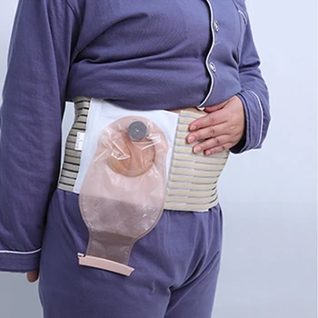 

Colostomy Abdominal Belt Size S-XL Elastic Belts for Stoma Fixed Ostomy Bags Assistance Hole Dia 8cm Colostomy Support Braces