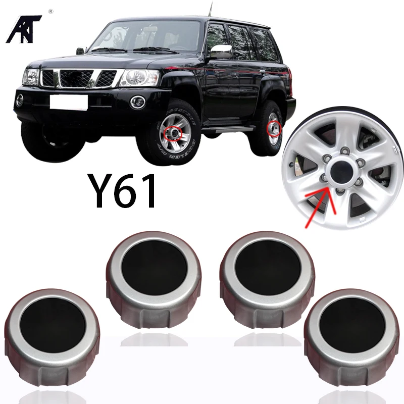Подходит для патруль GU Y61 R17 колесо крышка для обода центр Кепки сзади 40342-VC310 сзади сплавной обод колеса центр Кепки крышка