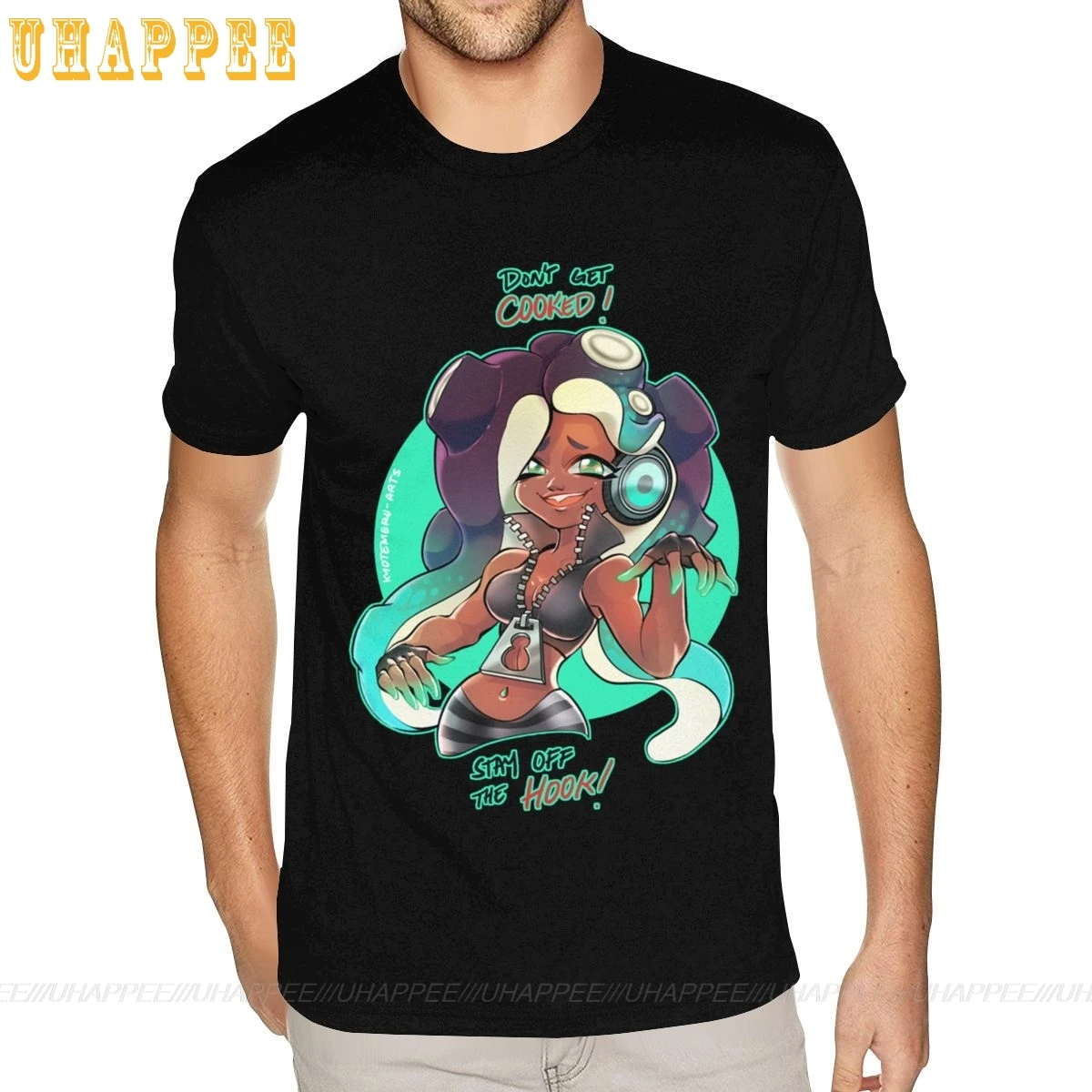 Классическая мужская футболка Splatoon 2 Marina модная брендовая уникальная одежда с коротким рукавом|Футболки| |