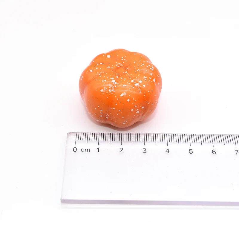 25/50pcs 3.5cm Mini Realistic Artificial Pumpkins Foam Pumpkins DIY Craft Fake Foam Small Pumpkins Home Halloween Decorative