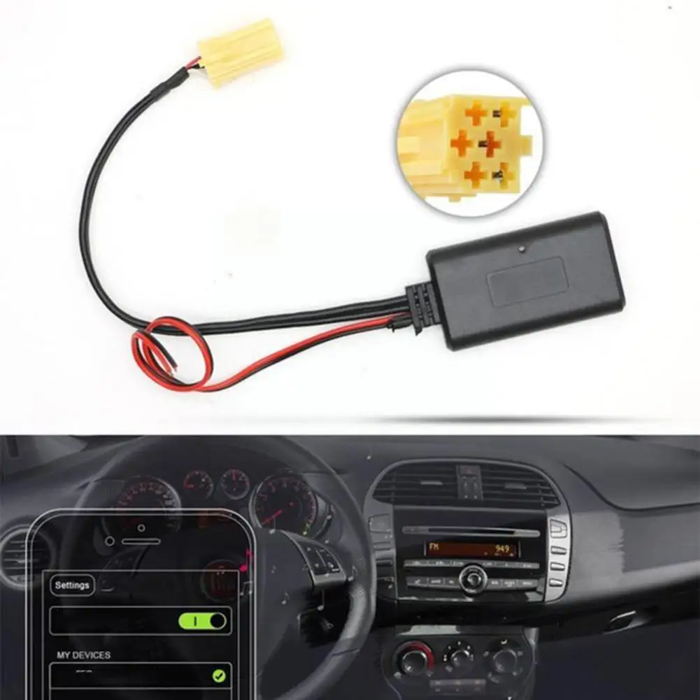 Car Bluetooth 5.0 Aux Input Audio Cable Microphone Handsfree Adapter 8pin  Plug For Nissan Sylphy Tiida Qashqai Geniss - Bluetooth Car Kit - AliExpress