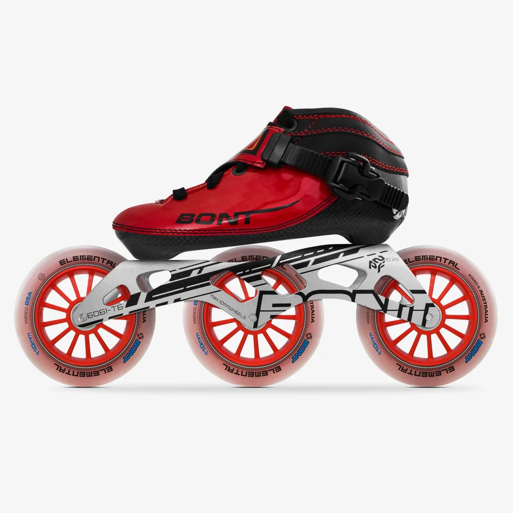 BONT LUNA 2PT роликовое Катание на коньках ботинки s скоростное Катание на коньках ботинки гоночные коньки скоростные роликовые коньки