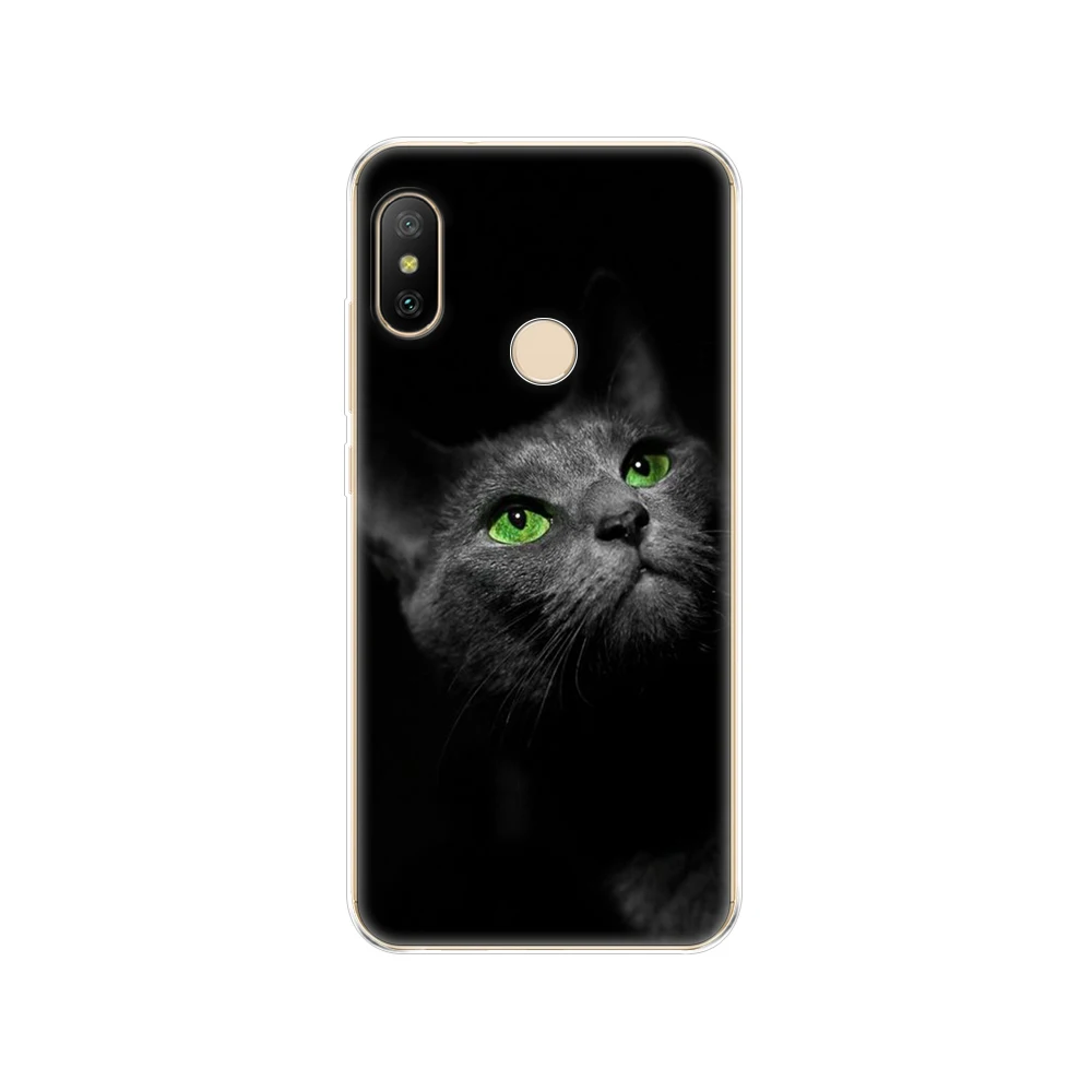 silicon case For xiaomi MI A2 LITE Case Full Protection Soft tpu Back Cover Phone Cases For Xiomi MI A2 LITE bumper Coque 