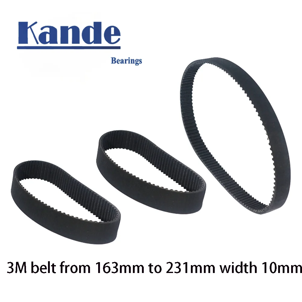 15mm Width HTD 3M 3mm Pitch Rubber Timing Belt Closed Loop for CNC 3D Printer